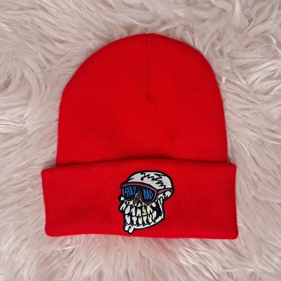 Source Unknown Accessories - Unisex Skull Beanie OS